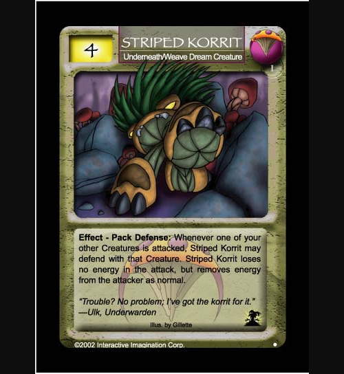 Striped Korrit - Underneath